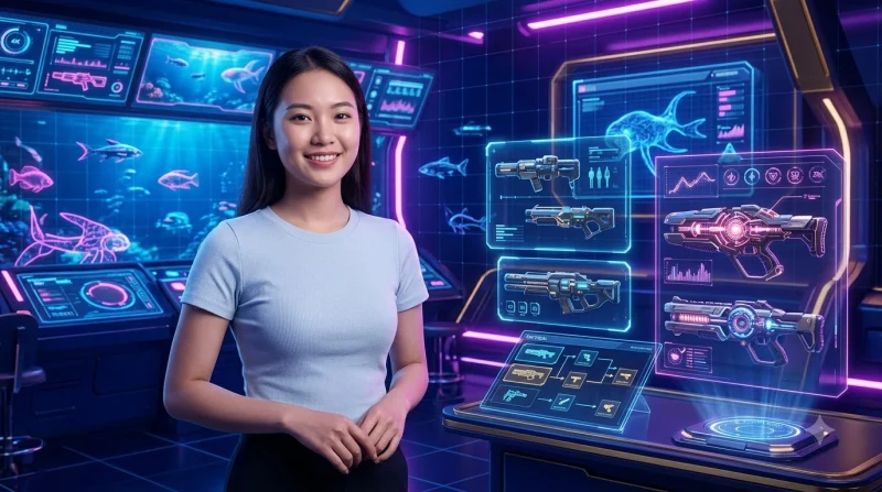 Ảnh minh họa lợi ích của việc hiểu hệ thống vũ khí trong game bắn cá