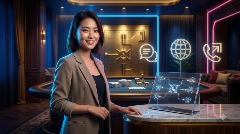 Ảnh minh họa so sánh các kênh liên hệ hiện đại trên nền giao diện kỹ thuật số sang trọng.