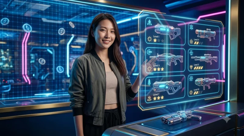 Ảnh minh họa so sánh các loại súng bắn cá phù hợp từng level