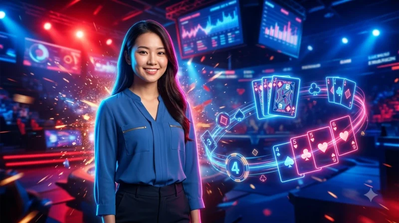Bố cục bài phỏm đang được sắp xếp theo quy tắc, nhấn mạnh sự rõ ràng và logic