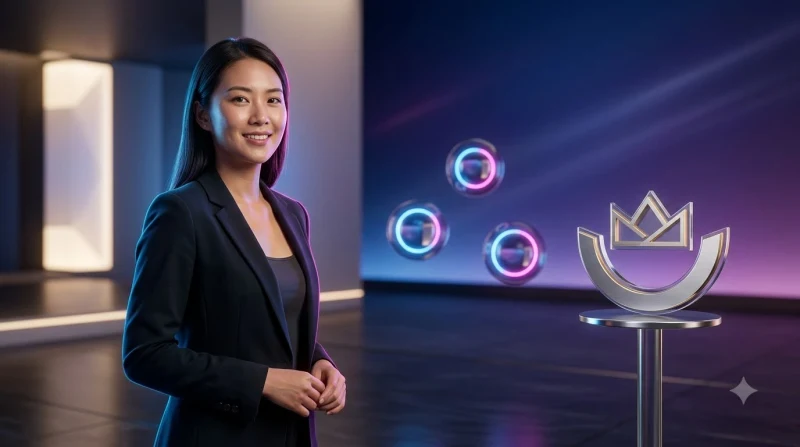 Giao diện kỹ thuật số hiển thị biểu đồ và dữ liệu trò chơi