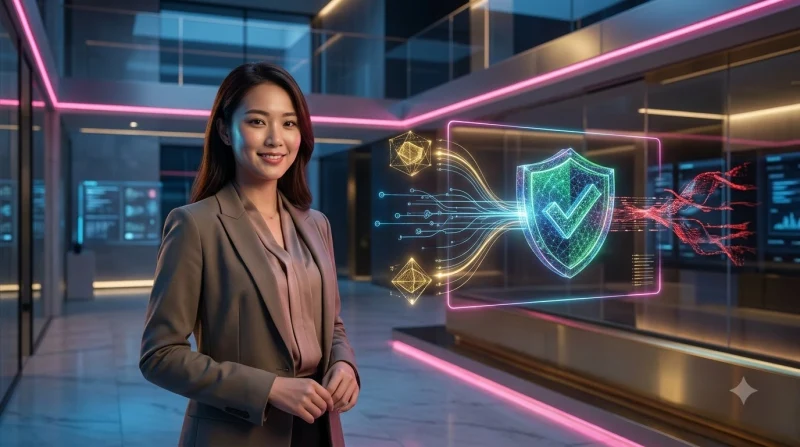 Minh họa lợi ích khi truy cập đúng website chính thức nền tảng trực tuyến và bảo vệ tài khoản
