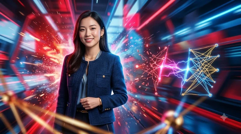 Người dùng kiểm tra giao dịch lỗi trên nền tảng cao cấp qua laptop với màn hình hologram cảnh báo